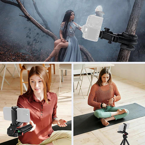 Trípode Flexible Neewer TP36 con Bola y Control Remoto