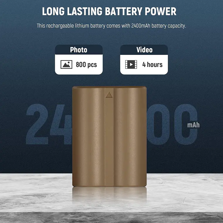 Batería Neewer NP-W235 2400mAh para Fujifilm 6