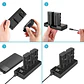 Kit 2 Baterías Neewer NP-F550 2600mAh con Cargador USB Dual - Miniatura 2