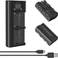 Kit 2 Baterías Neewer NP-F550 2600mAh con Cargador USB Dual - Miniatura 3