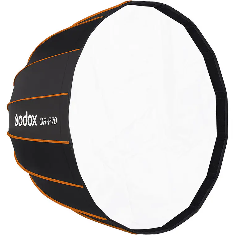 Octabox Parabólico Godox QR-P70 Armado Rápido 70cm - Bowens 2