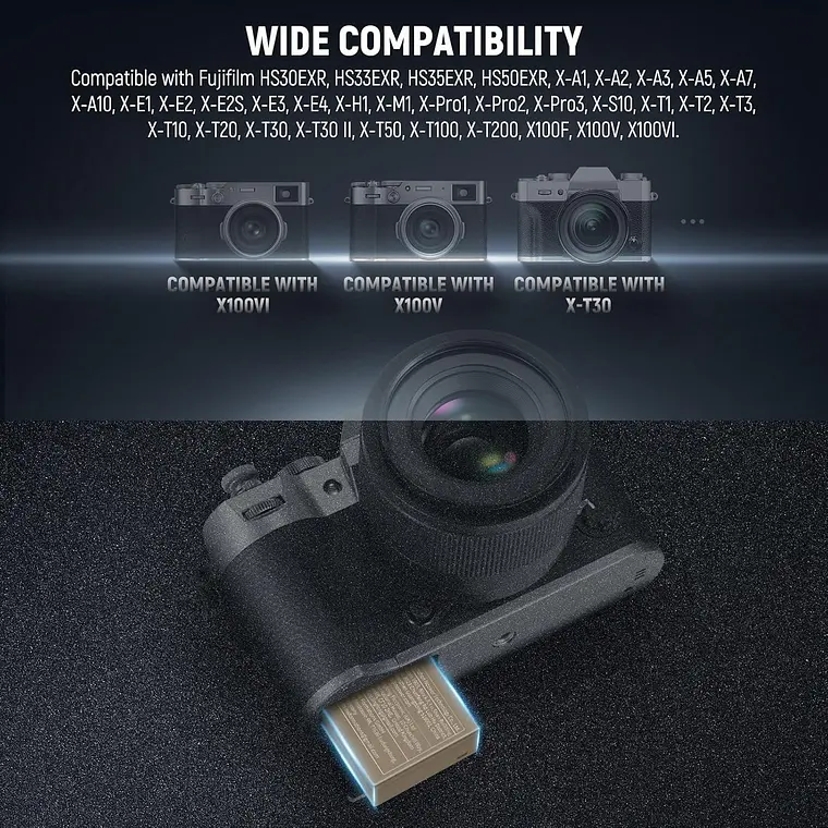 Batería Neewer TNP-W126 de 1050mAh para Fujifilm 8