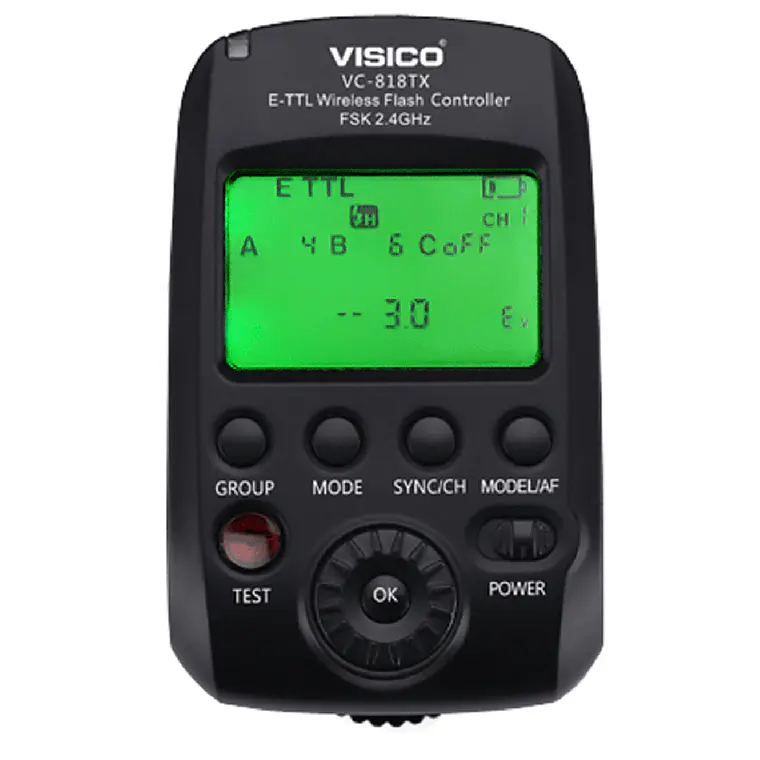 Trigger HSS TTL Visico VC-818 TX Sony 1