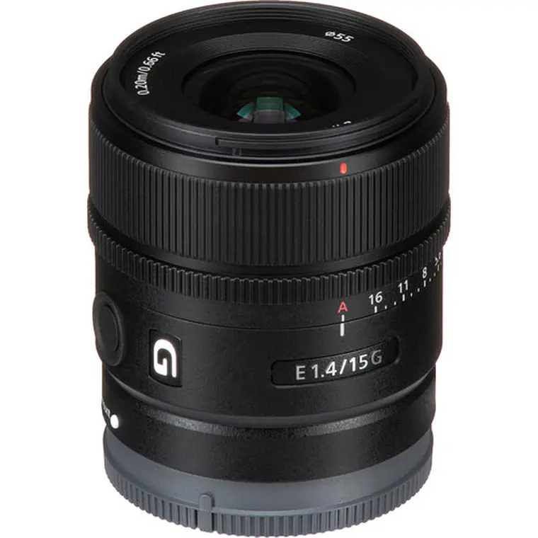 Lente Sony E 15mm f/1.4 G 6