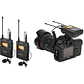 Micrófonos inalámbricos Saramonic UwMic9 Kit 2 (2 TX9 + 1 RX9) UHF - Miniatura 2
