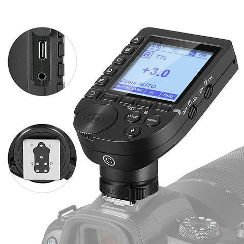 Disparador Inalámbrico TTL Neewer QPRO-C para Canon​