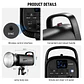Kit de flash monolight de estudio Neewer S102-400W - Miniatura 8