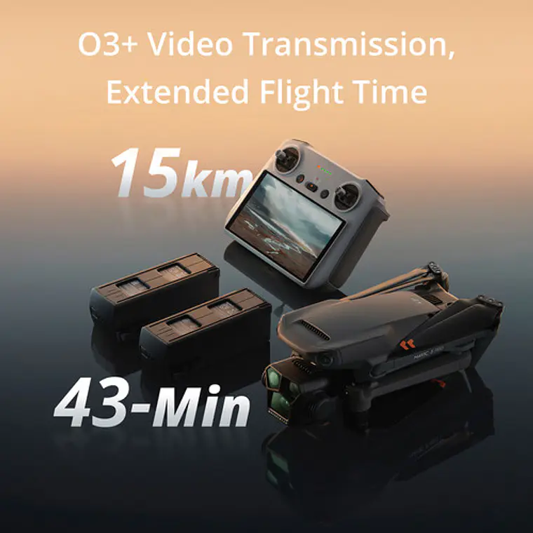  Drone DJI Mavic 3 Pro con Control RC2 8