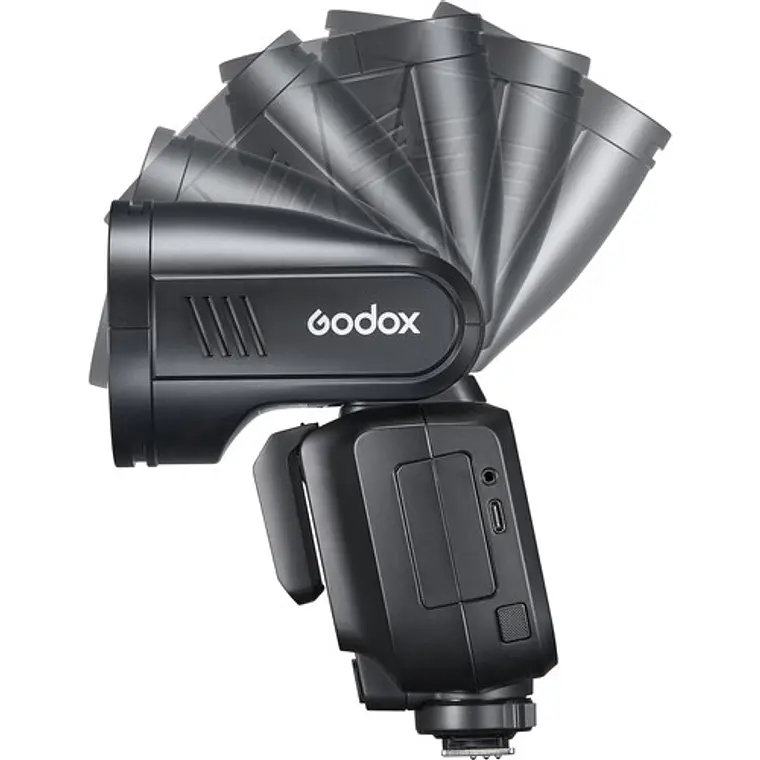 Flash Godox V100 para Canon 9