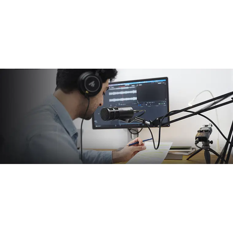 Micrófono Dinámico Maono PD100 XLR 10