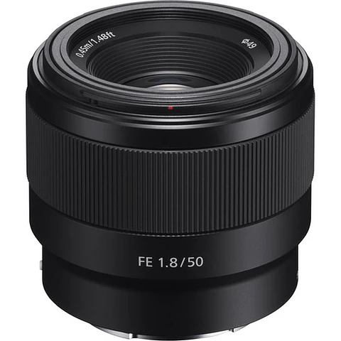 Lente Sony FE 50mm f/1.8 Montura E