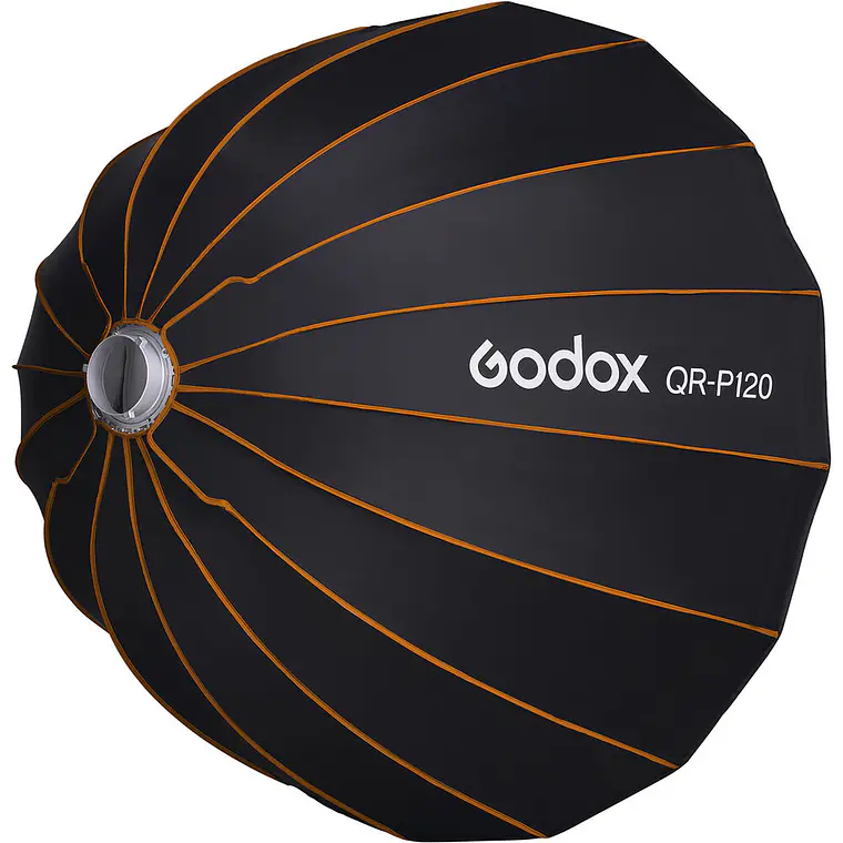 Octabox Parabólico Godox QR-P120 Armado Rápido 120cm - Bowens 3