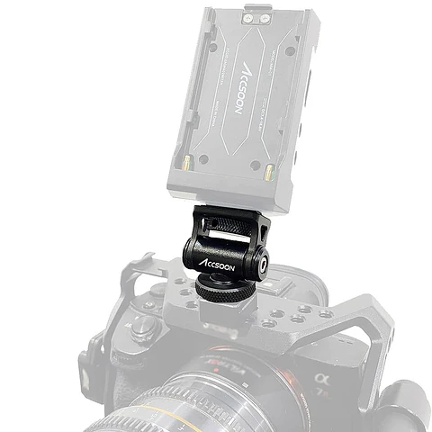 Adaptador Accsoon de Zapata Fria con Hilo de 1/4