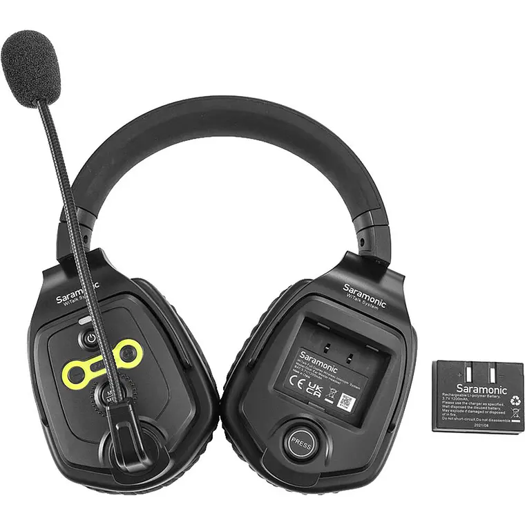Intercomunicador Saramonic WiTalk DMH Dual-Ear Master 3
