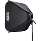 Softbox Godox 60x60cm con Grilla + Adaptador S2 para Flash - Miniatura 1