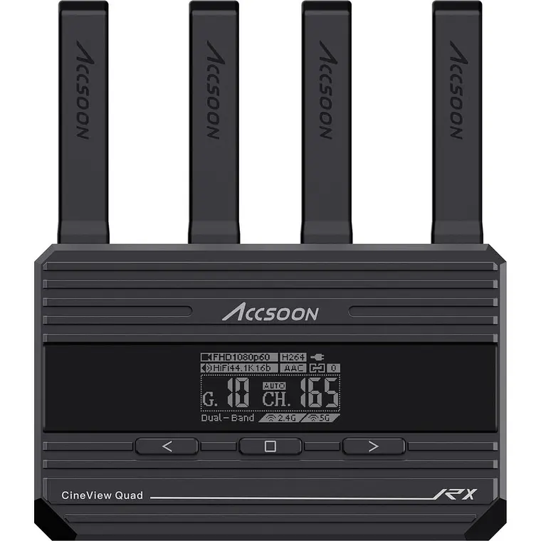 Sistema de Transmisión de Video Accsoon CineView Quad Multi Spectrum 2