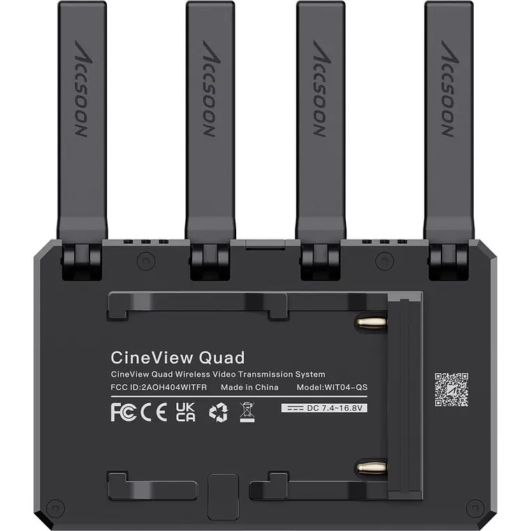Sistema de Transmisión de Video Accsoon CineView Quad Multi Spectrum 4