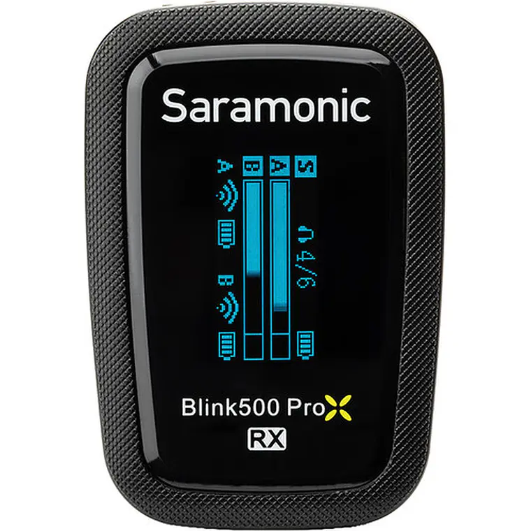 Micrófono inalámbrico Saramonic Blink 500 ProX B2R con 2 transmisores grabadores y receptor 3
