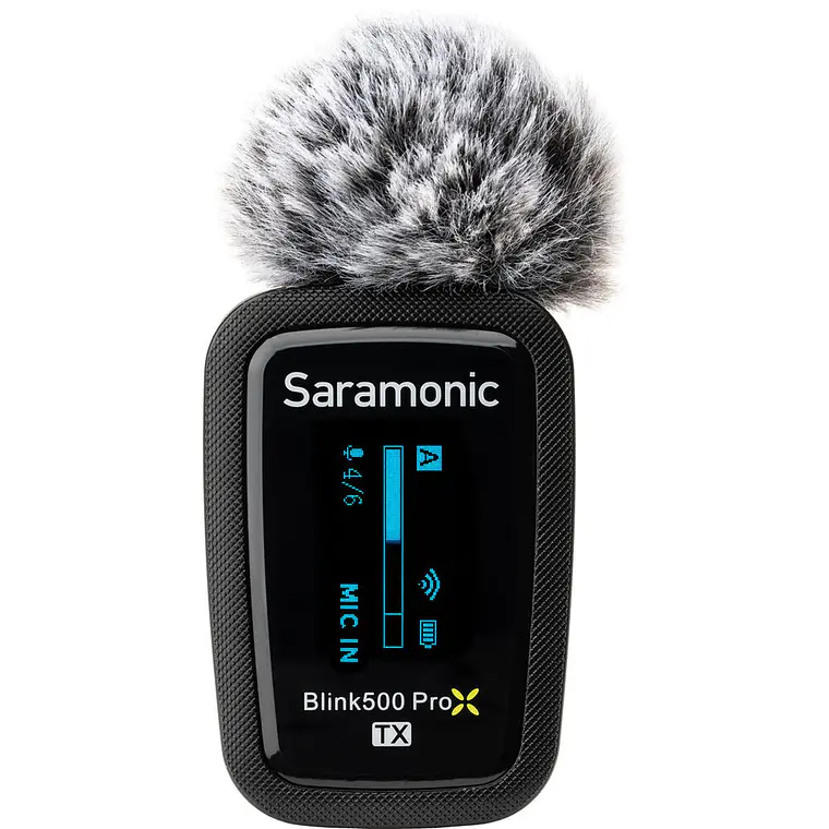 Micrófono inalámbrico Saramonic Blink 500 ProX B4 con 2 transmisores y receptor Lightning para iOS 7