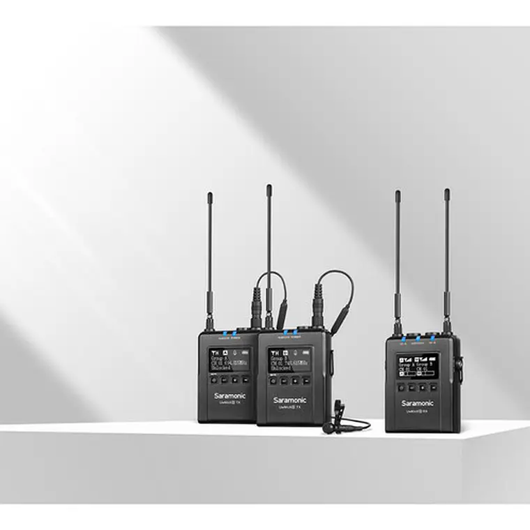 Sistema de micrófonos Saramonic UwMic9S KIT2 para 2 usuarios 2