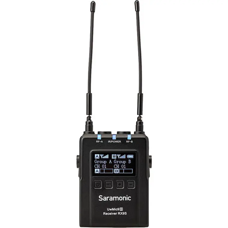 Sistema de micrófonos Saramonic UwMic9S KIT2 para 2 usuarios 4