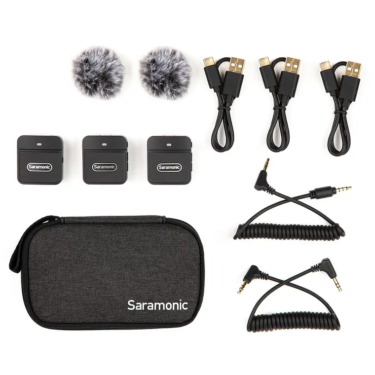 Micrófonos inalámbricos Saramonic Blink 100 B2 para 2 usuarios 5