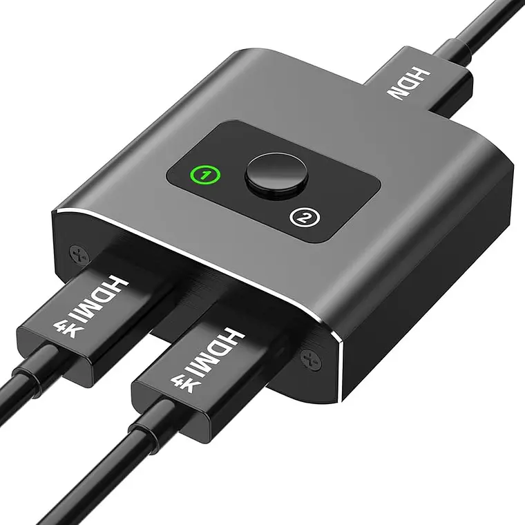 HDMI bidireccional de video HD 4K 2 en 1 salida 1