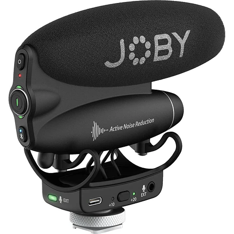 Micrófono direccional Joby Wavo PRO DS para cámaras