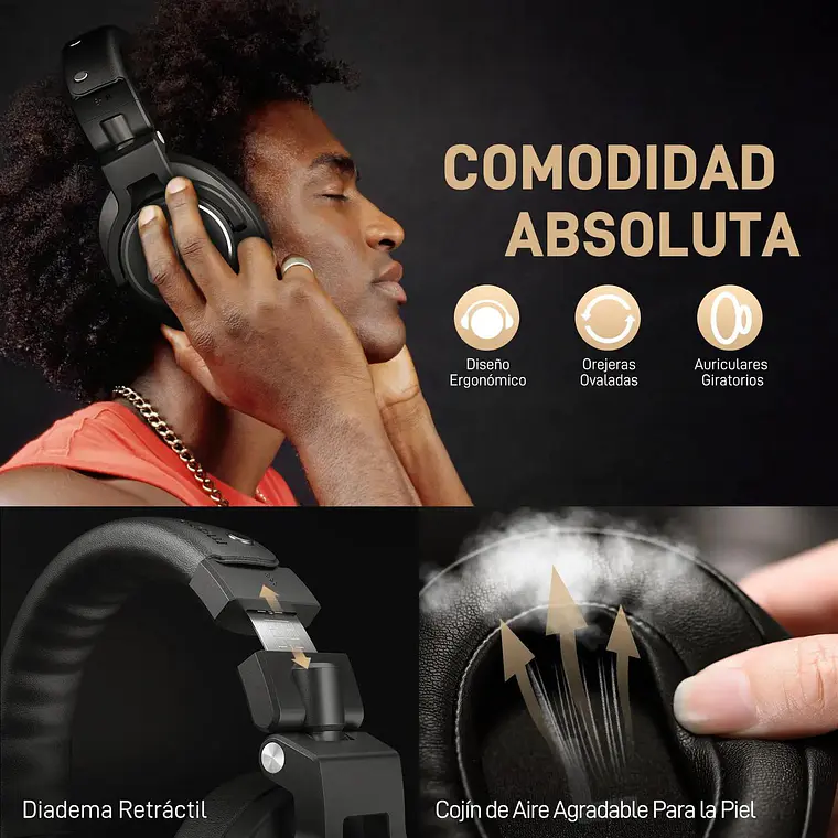 Audífonos de Estudio Maono MH700 para Monitoreo Profesional 5