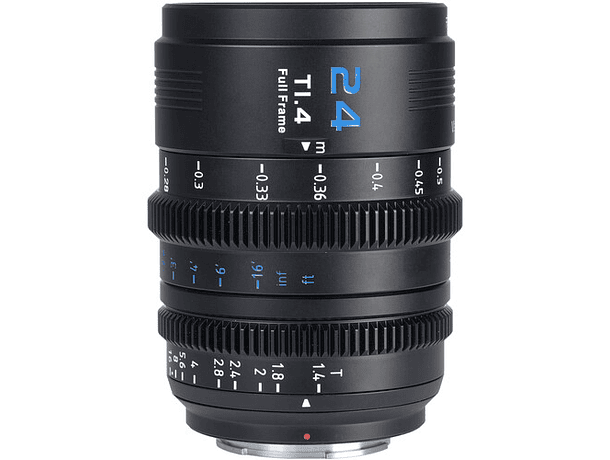 Lente de cine Sirui VP-1 Vision Prime de 24 mm T1.4