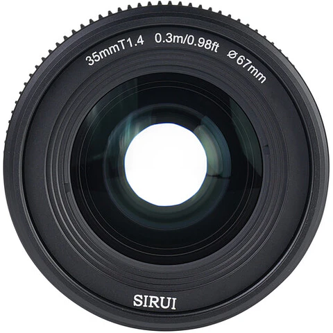 Lente de Cine Sirui VP-1 Vision Prime de 35 mm T1.4 