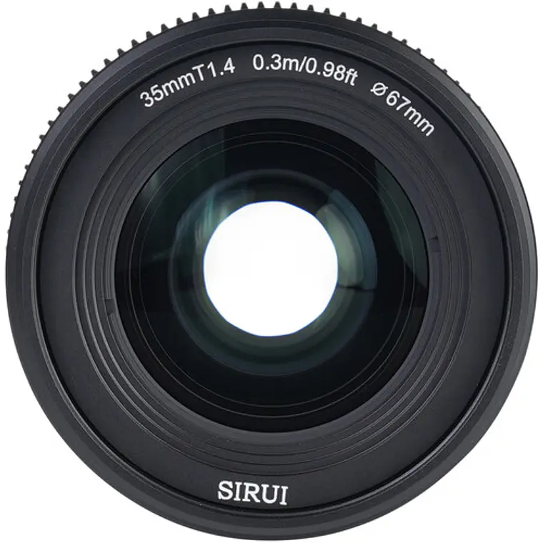 Lente de Cine Sirui VP-1 Vision Prime de 35 mm T1.4  2