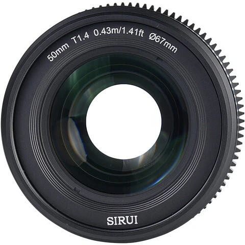 Lente de Cine Sirui VP-1 Vision Prime de 50 mm T1.4 