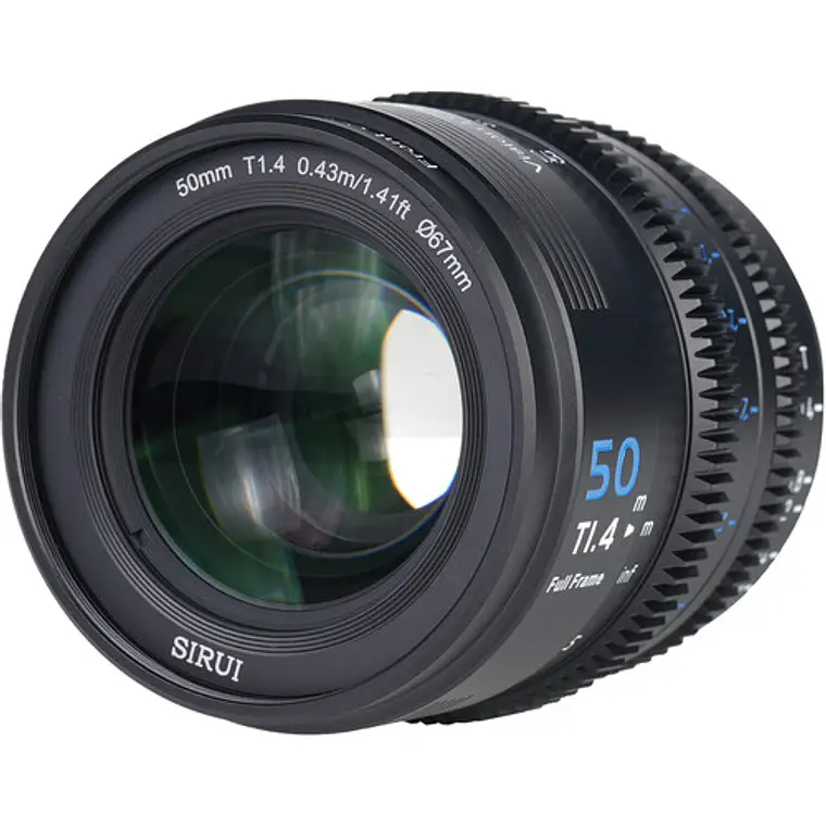 Lente de Cine Sirui VP-1 Vision Prime de 50 mm T1.4  4