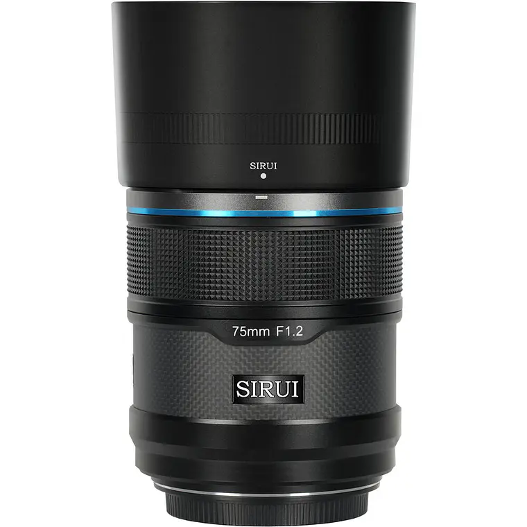Lente Sirui Sniper 75 mm f/1.2 Autoenfoque con montura Fujifilm X 1