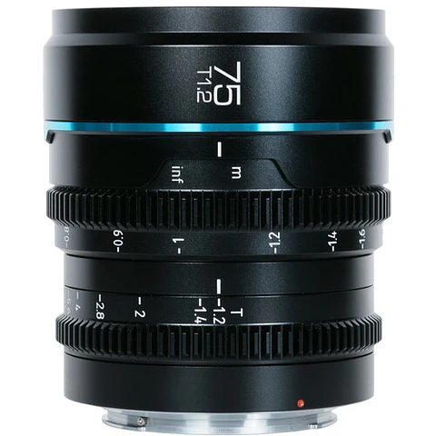 Lente Cine Sirui Night Walker 75 mm Negro con Montura Leica
