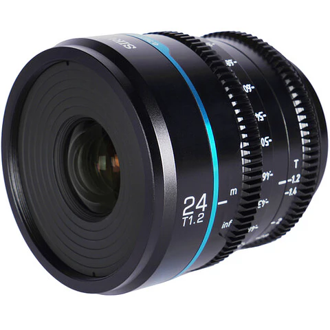 Lente Cine Sirui Night Walker 24 mm Negro con Montura 4/3