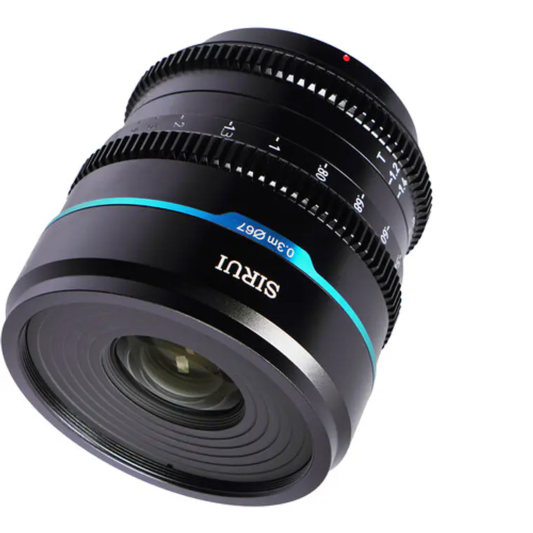 Lente Cine Sirui Night Walker 24 mm Negro con Montura 4/3 5