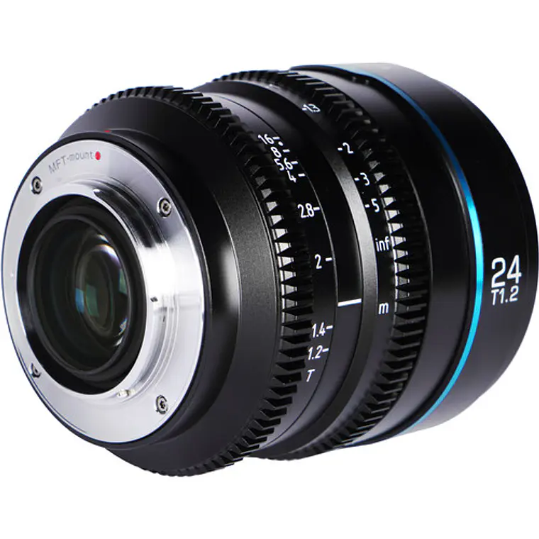Lente Cine Sirui Night Walker 24 mm Negro con Montura 4/3 7