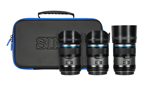 Kit de 3 lentes Sirui Sniper f/1.2 con enfoque automático (Sony E)