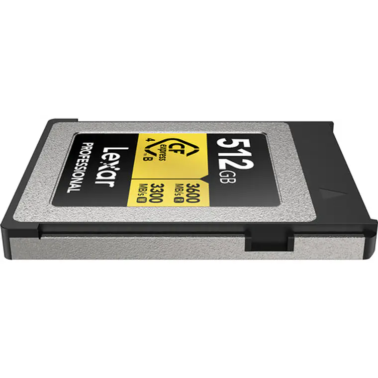Tarjeta de memoria Lexar GOLD CFexpress 4.0 tipo B de 512 GB 4