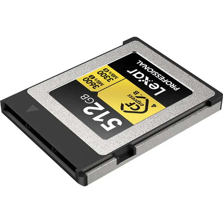 Tarjeta de memoria Lexar GOLD CFexpress 4.0 tipo B de 512 GB 5