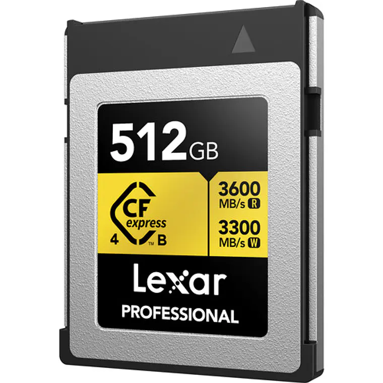 Tarjeta de memoria Lexar GOLD CFexpress 4.0 tipo B de 512 GB 2