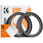 Anillo Adaptador K&F Concept Step Up 58‑67 mm (2 Unidades) 1