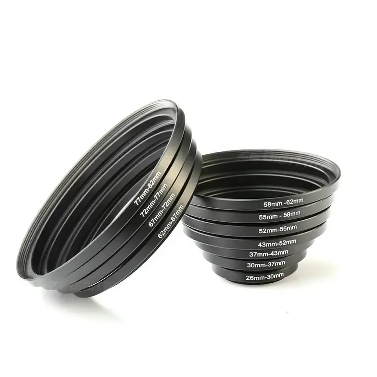 Anillos Adaptadores de Filtro K&F Concept Step Up 11 Piezas 2