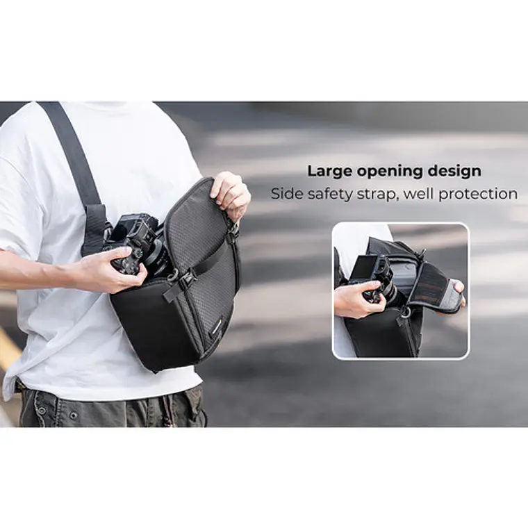 Bolso K&F Concept Beta Messenger - Negro 5