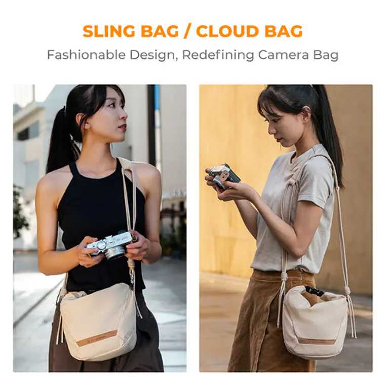 Bolso K&F Concept Urban Wander 11 - Beige 3
