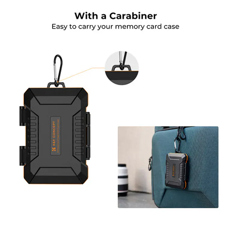 Estuche K&F Concept para Tarjetas de Memoria 5