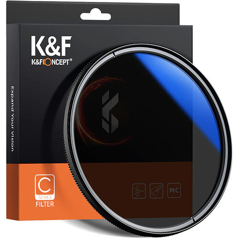 Filtro CPL K&F Concept Slim Multicapa de 82 mm