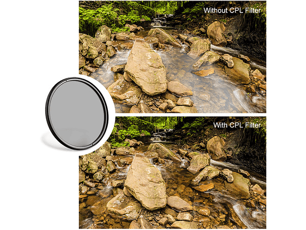 Filtro CPL K&F Concept Slim Multicapa de 82 mm